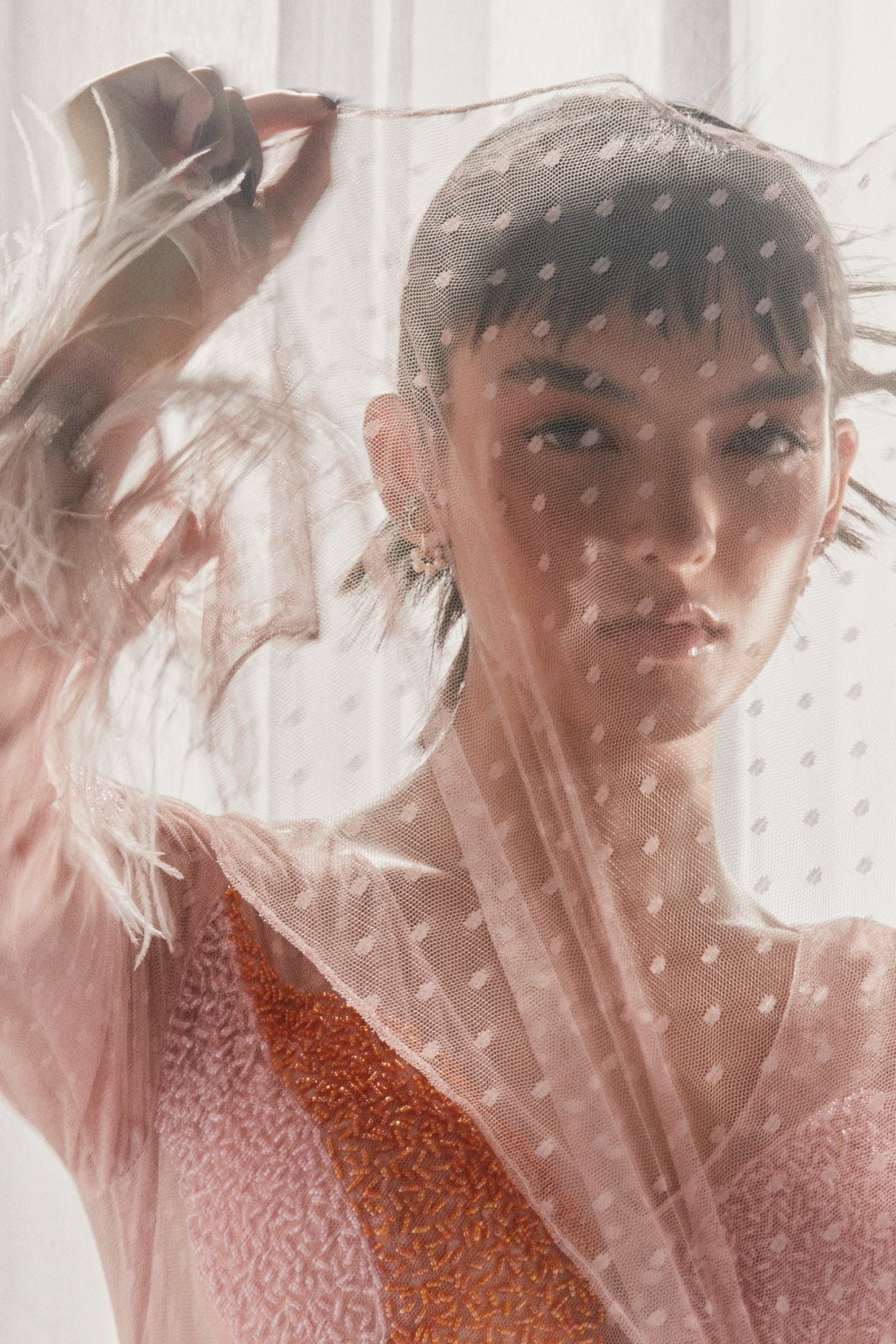 Nāmaka in 5'11" Magazine - SHEER ELEGANCE by Bryan Tang