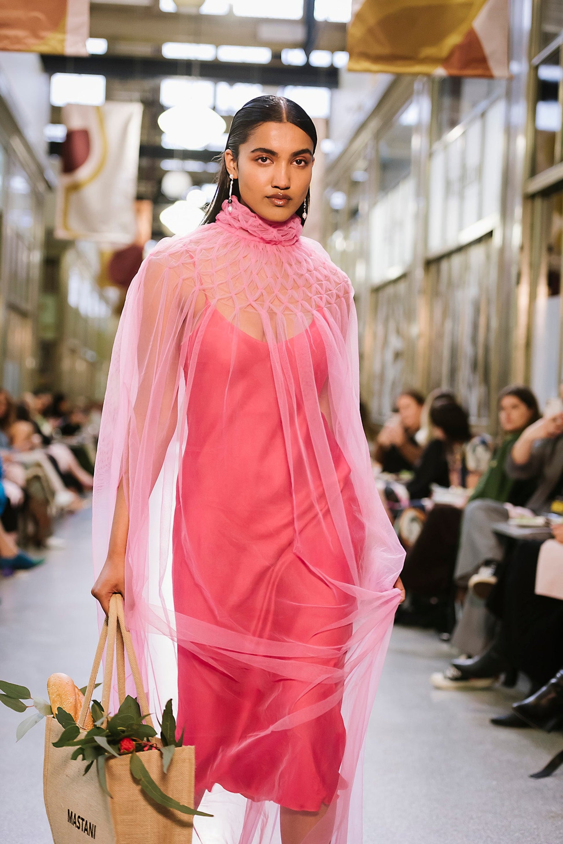 Nāmaka Tahitian Black Pearl & Opal Drop Earrings - These earrings are an absolute showstopper. Hand crafted using Sterling Silver, which suspend a combination of Estate Repurposed Tahitian Black Pearls, Opals, Biwa Pearls, Freshwater Pearls. Finished with Estate Repurposed Violet teardrop AAA pearls. These Nāmaka earrings glisten in candy colours, and are uniquely gorgeous in every way.  Designed & personally handcrafted by Nāmaka in Melbourne Australia