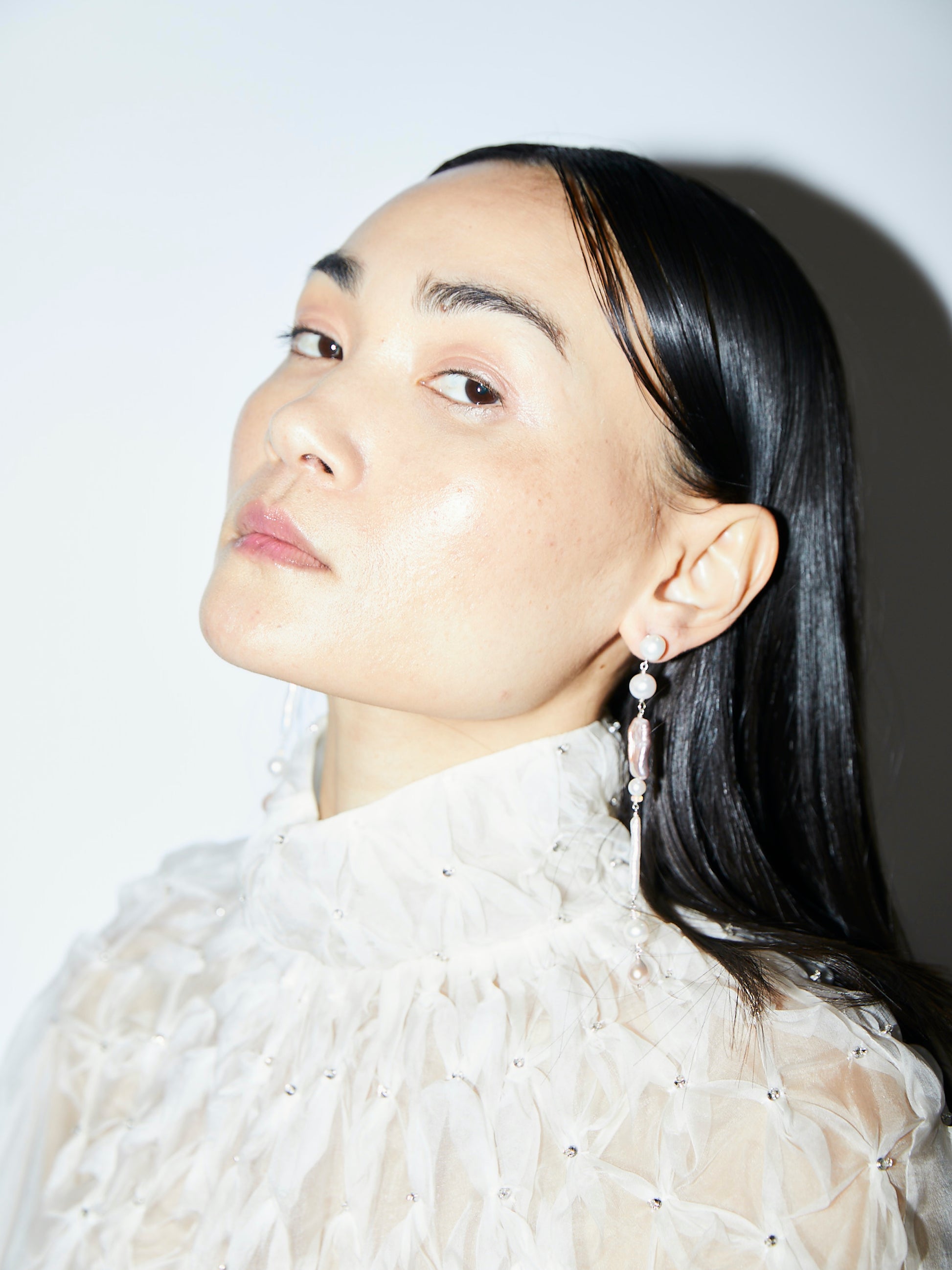 Candy Pearl & Opal Drop Earrings - These earrings are an absolute showstopper, and featured at Melbourne Fashion Week Runway 2022. Hand crafted using Sterling Silver, which suspend a combination of Violet Keshi Pearls, South Sea Pearls (Estate Repurposed), Opals, Biwa Pearls, Freshwater Pearls. Finished with Estate Repurposed Violet teardrop AAA pearls. These Nāmaka earrings glisten in candy colours, and are uniquely gorgeous in every way.  Designed & personally handcrafted by Nāmaka in Melbourne Australia