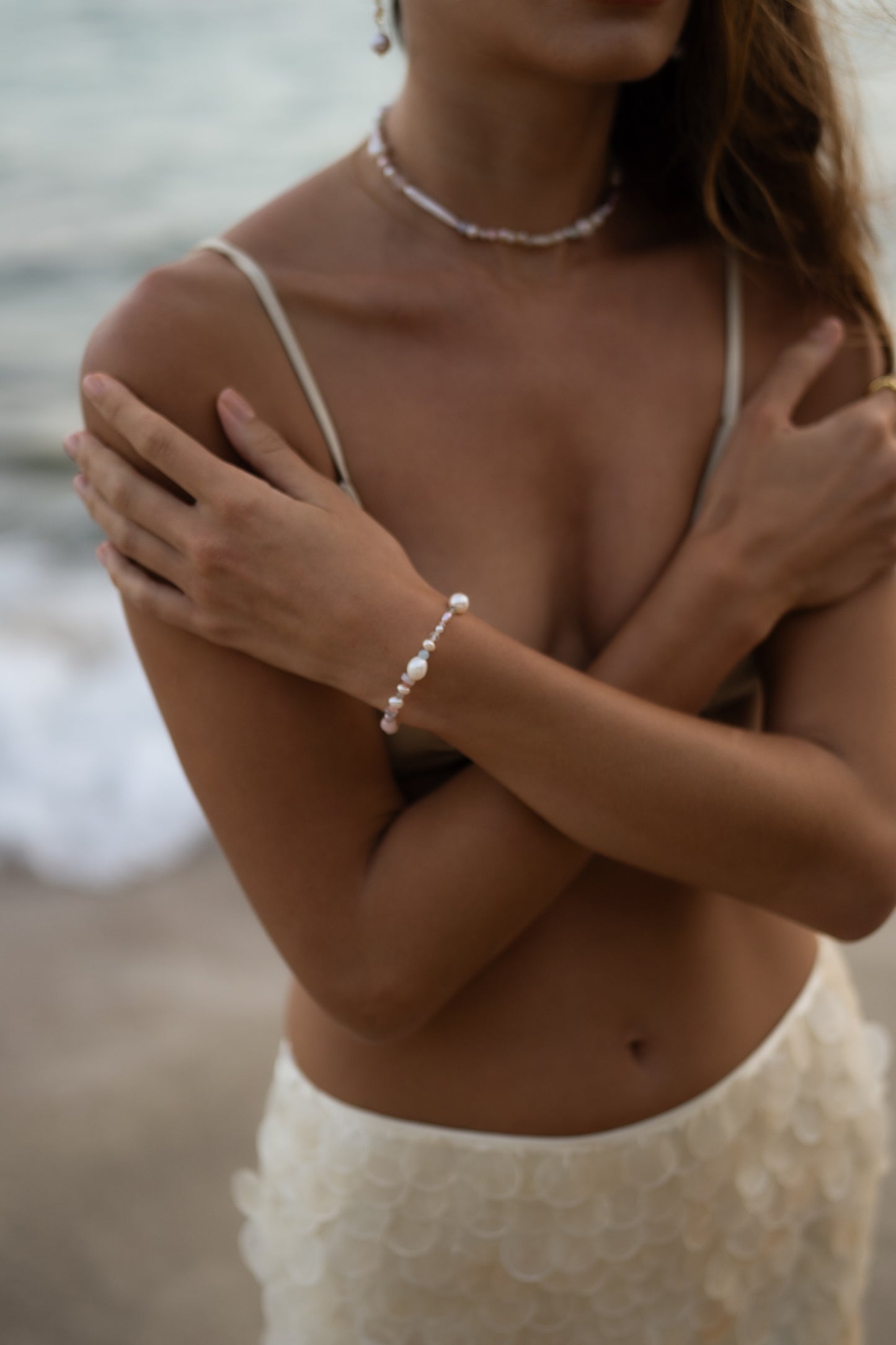 Candy Pearl & Multistone Bracelet